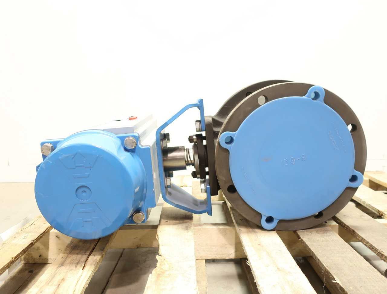JAMESBURY 8-7150312236XTZ1 PNEUMATIC 150 STEEL FLANGED 8IN BALL VALVE - VALVES