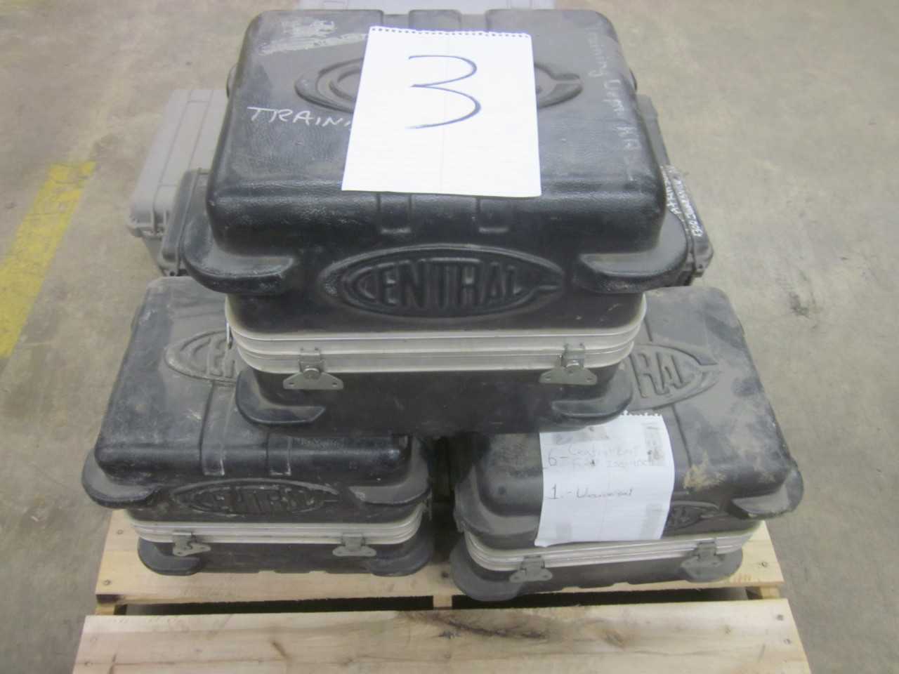 Lot of 3 Central Plastics Universal Electrofusion Processors - ELECTRIC POWER TOOLS