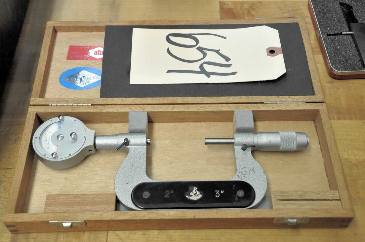 Etalon Outside Micrometer with Secondary Dial Set Indicator - ELECTRIC POWER TOOLS