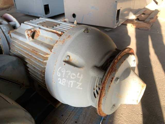 25 HP 1800 RPM 284TZ Frame General Electric Motor - ELECTRIC MOTORS