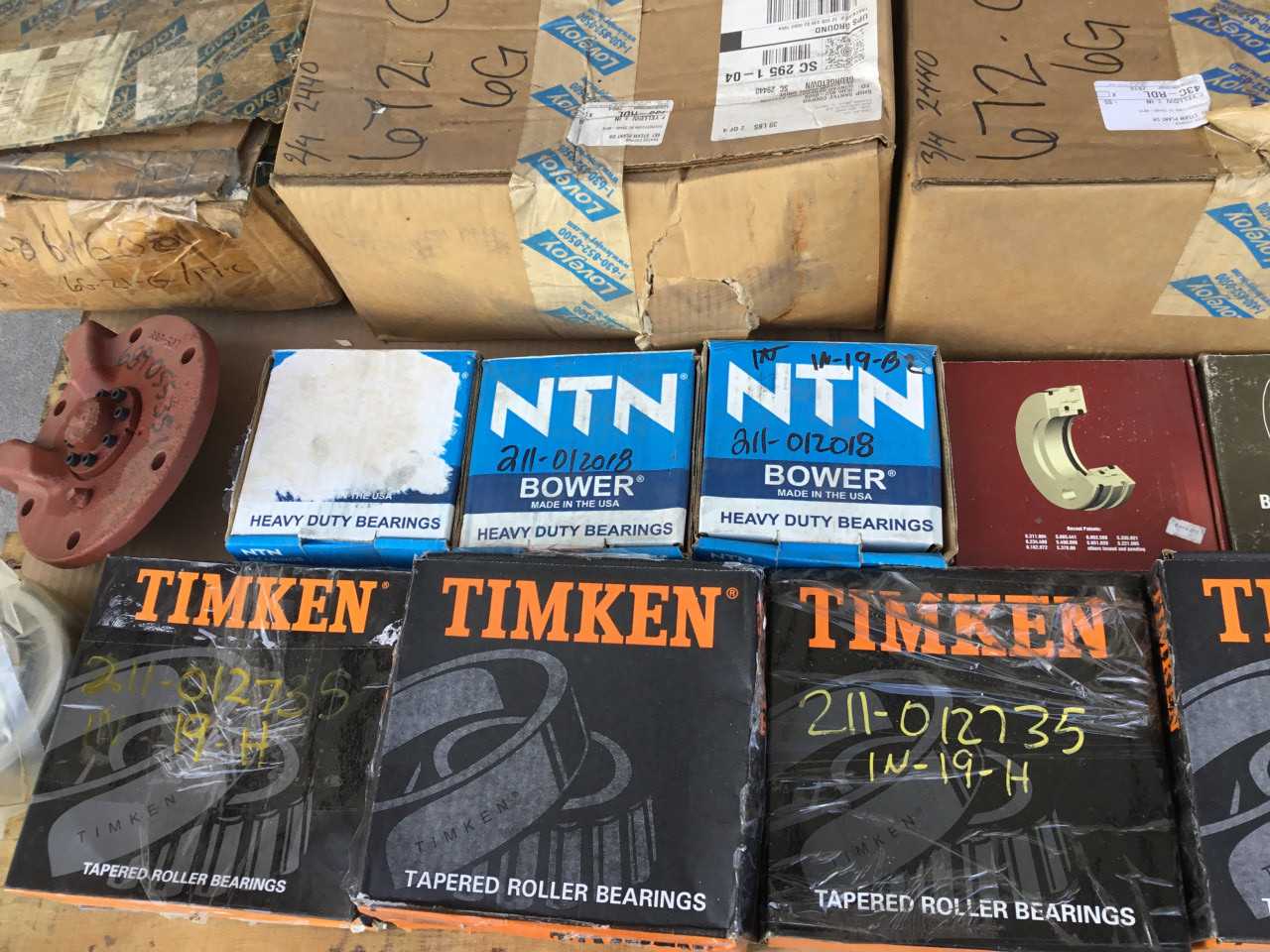 Lot of Bearings and Hardware - BEARINGS