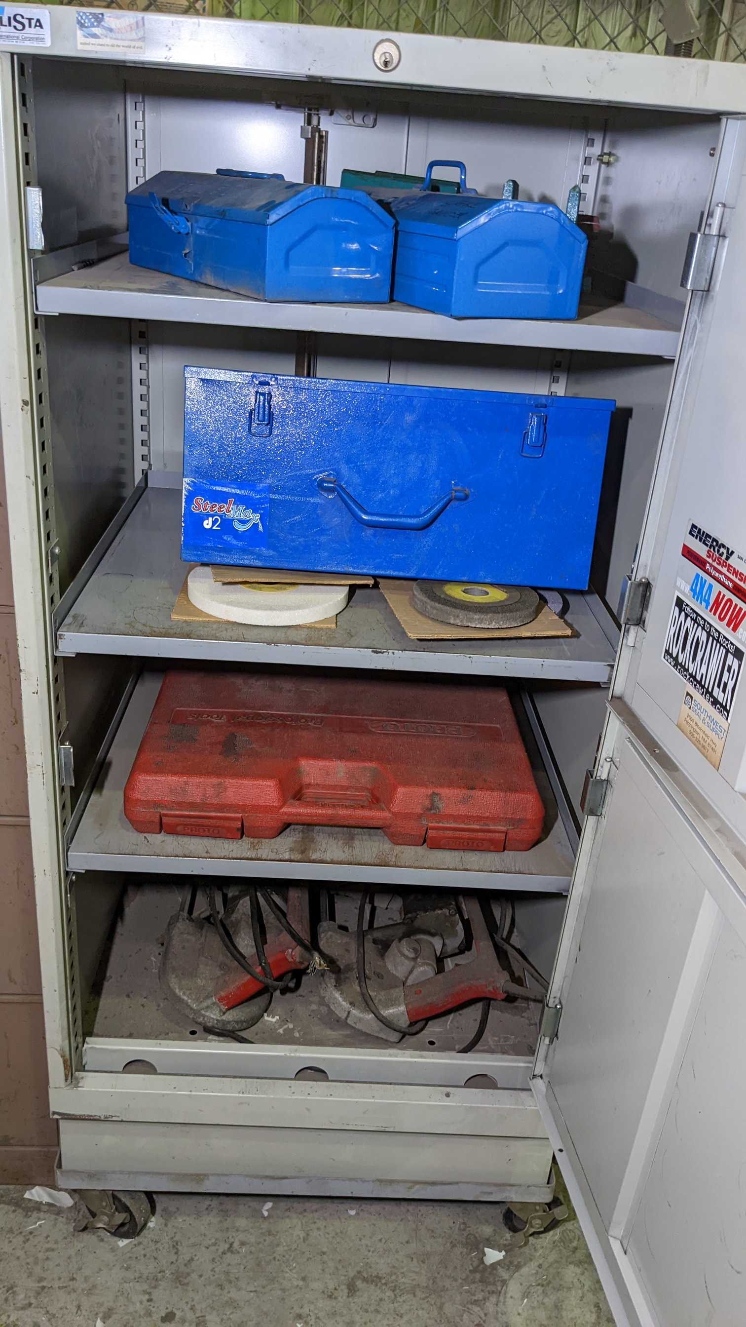 LISTA TOOL BOX WITH CONTENTS - ELECTRIC POWER TOOLS