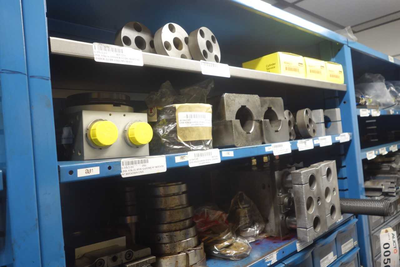 Contents of 1x section shelving - SHELVING