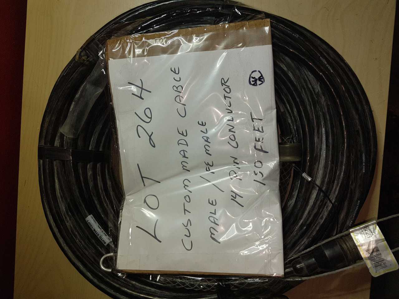 CUSTOM MADE CABLE 14 PINS M-F CONNECTOR 150FT - ELECTRICAL COMPONENTS