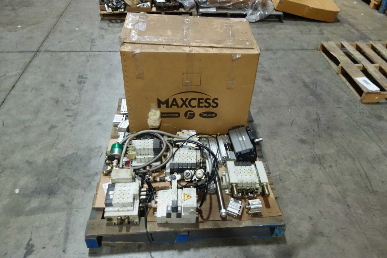 PALLET OF ASSORTED PNEUMATIC REPLACEMENT PARTS - PNEUMATIC POWER TOOL