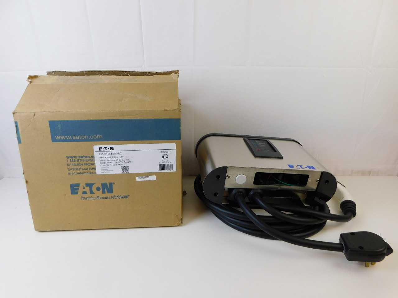 Lot of 1x EVL216CNAWRC Electric Vehicle Charger - MATERIAL HANDLING