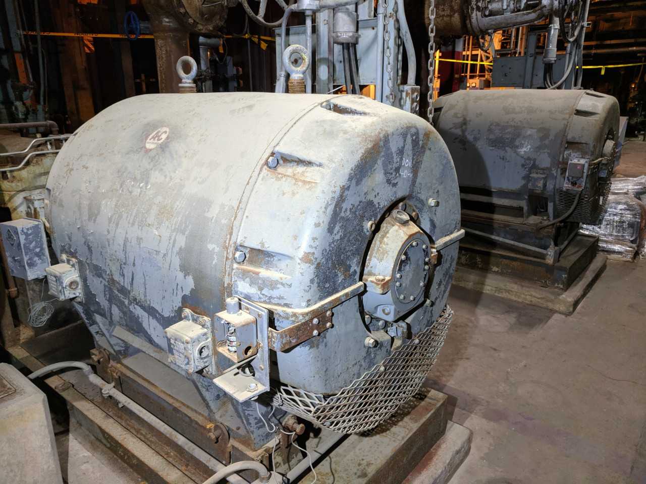 LOT OF 2 ALLIS CHALMERS TYPE G 700HP MOTORS 230V - ELECTRIC MOTORS LOT OF 2 ALLIS CHALMERS TYPE G 700HP MOTORS 230V - ELECTRIC MOTORS