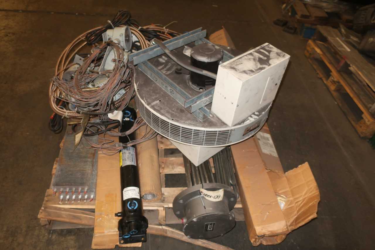 1 PALLET OF ASSORTED HEATING AND COOLING PARTS - HVAC EQUIPMENT