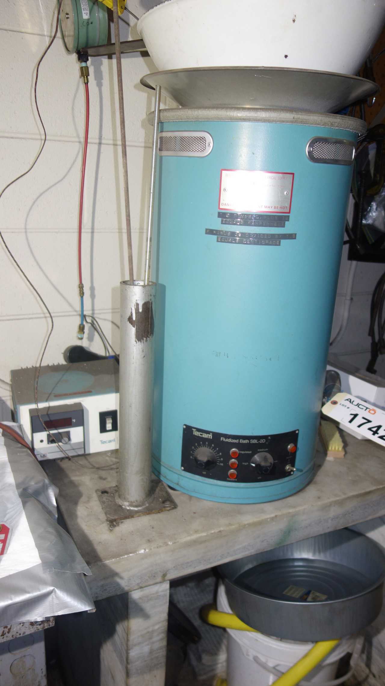TECAM SBL-2D FLUIDIZED BATH W/ 1C4D CONTROLLER - LAB & SCIENTIFIC