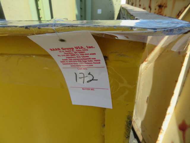 Metal Scrap Bin on Wheels - MISCELLANEOUS
