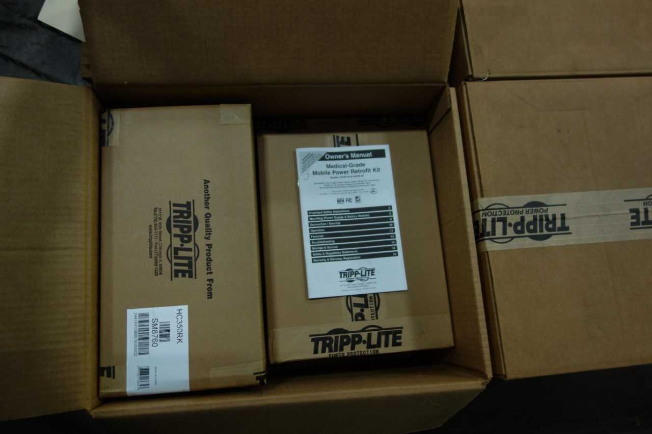 LOT OF 6 TRIPP LITE HCRK-36 POWER RETROFIT KIT POWER SUPPLY MODULES - ELECTRICAL COMPONENTS