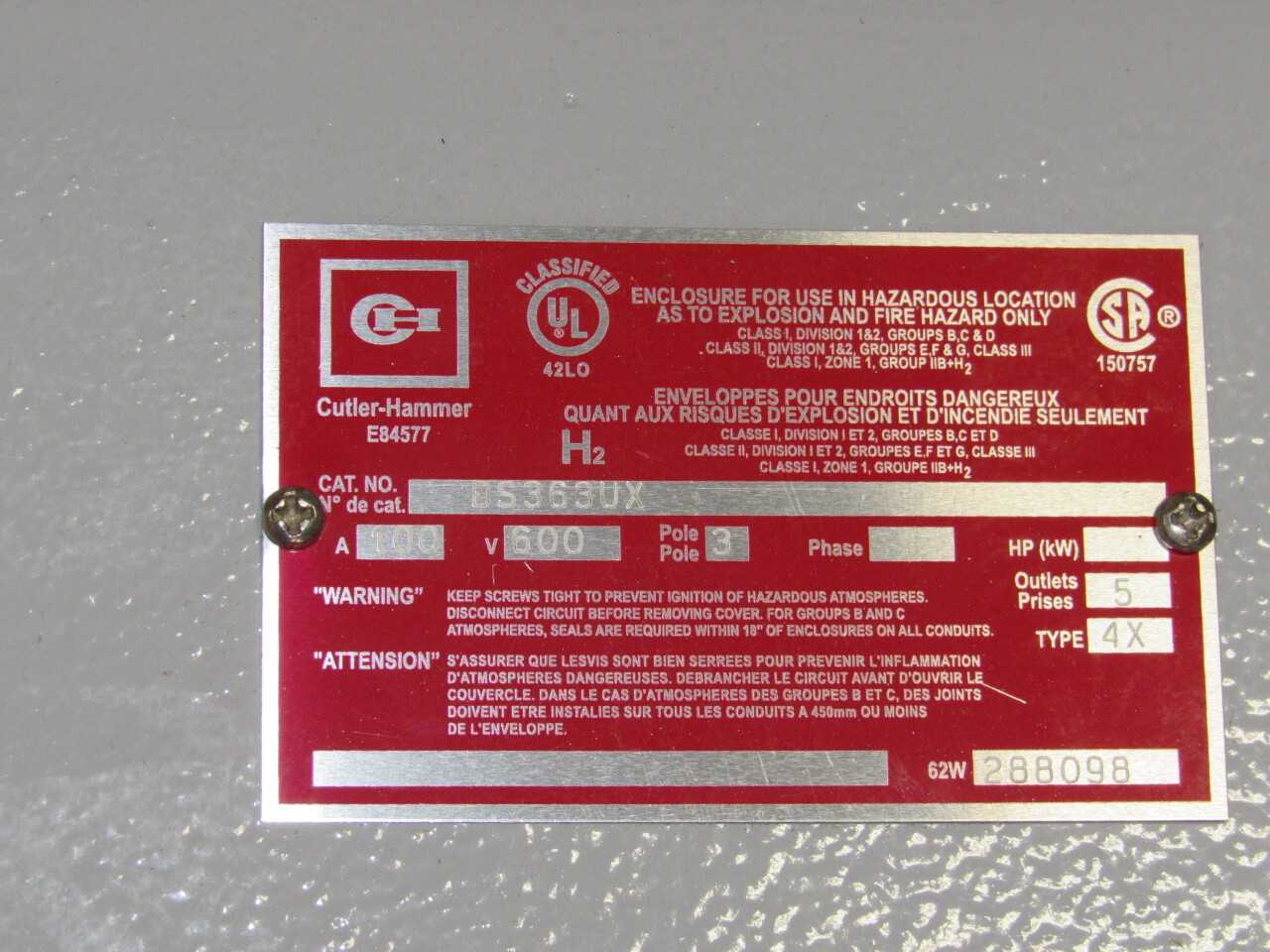 Heavy Duty Switch - TOOL STORAGE