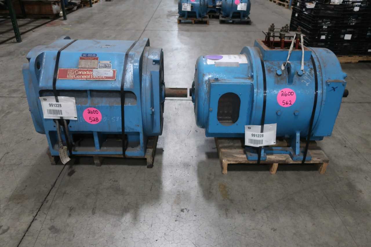 LOT OF 2 ELECTRIC MOTORS - ELECTRIC MOTORS