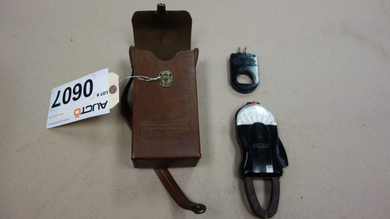WESTON CLAMP AMP VOLT METER - ELECTRICAL TESTING EQUIPMENT