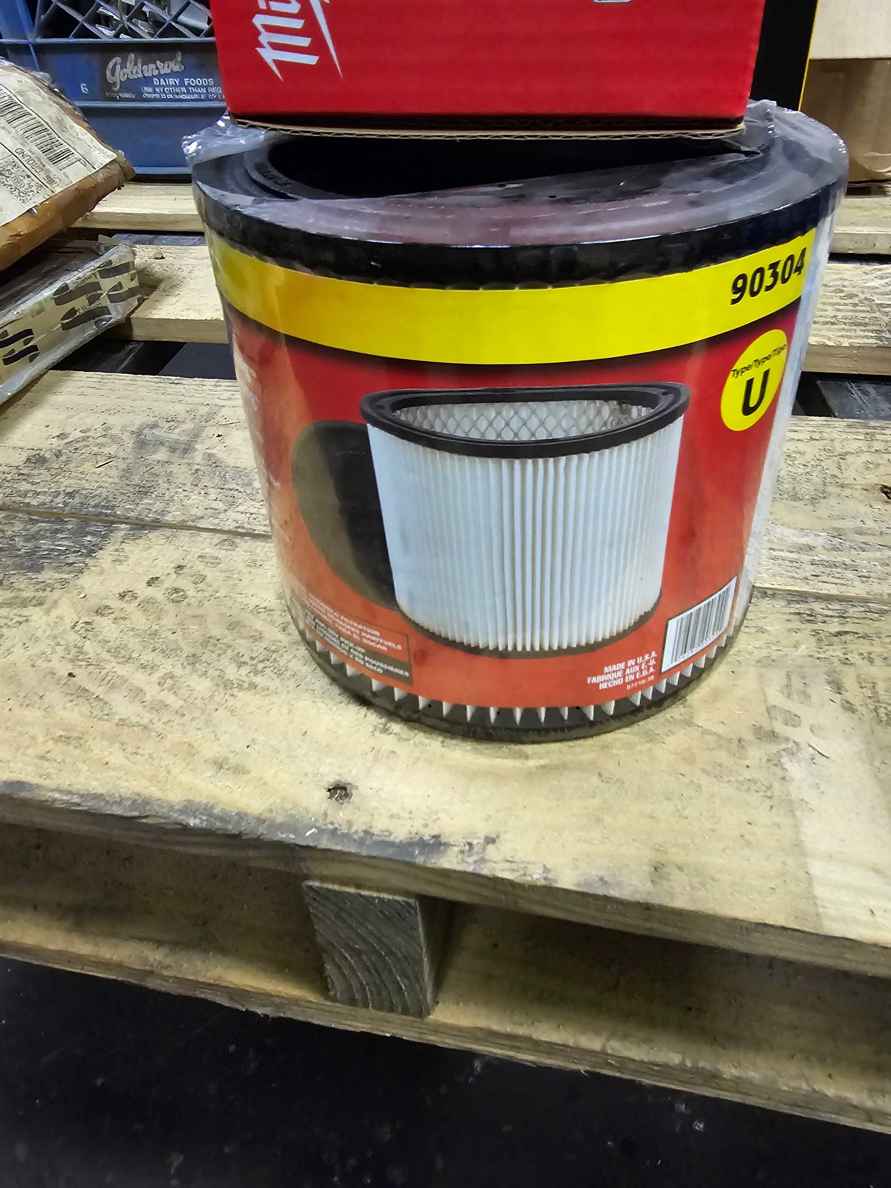 LOT OF SHOP VAC FILTERS & BAGS - INDUSTRIAL PARTS