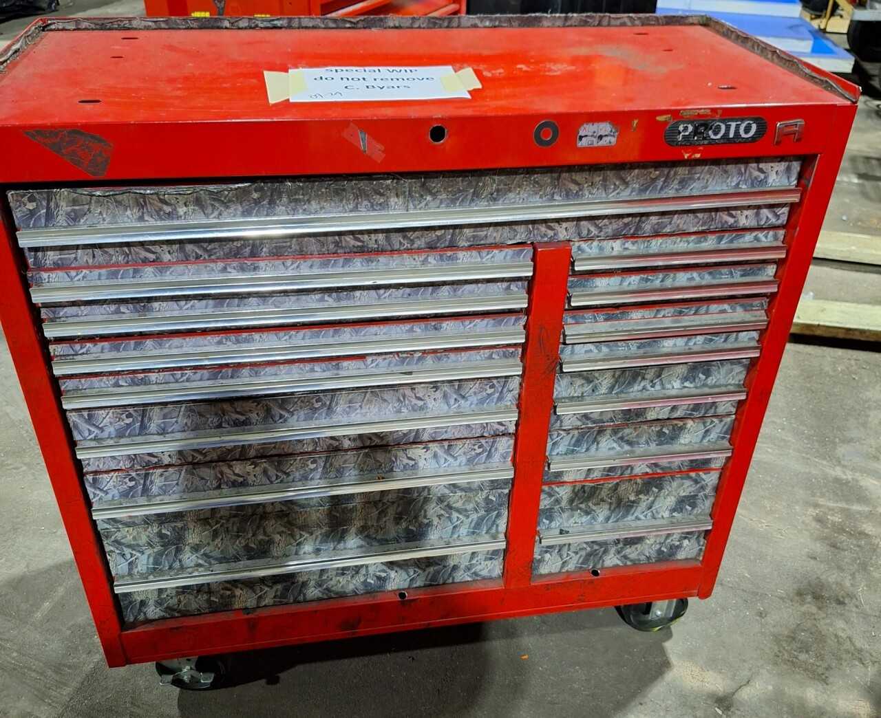 Proto J444142-15RD Tool Box - TOOL STORAGE
