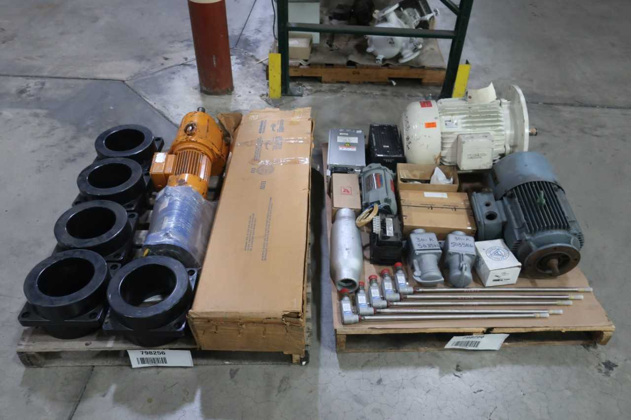 2 PALLETS OF ASSORTED ELECTRICAL - ELECTRICAL COMPONENTS