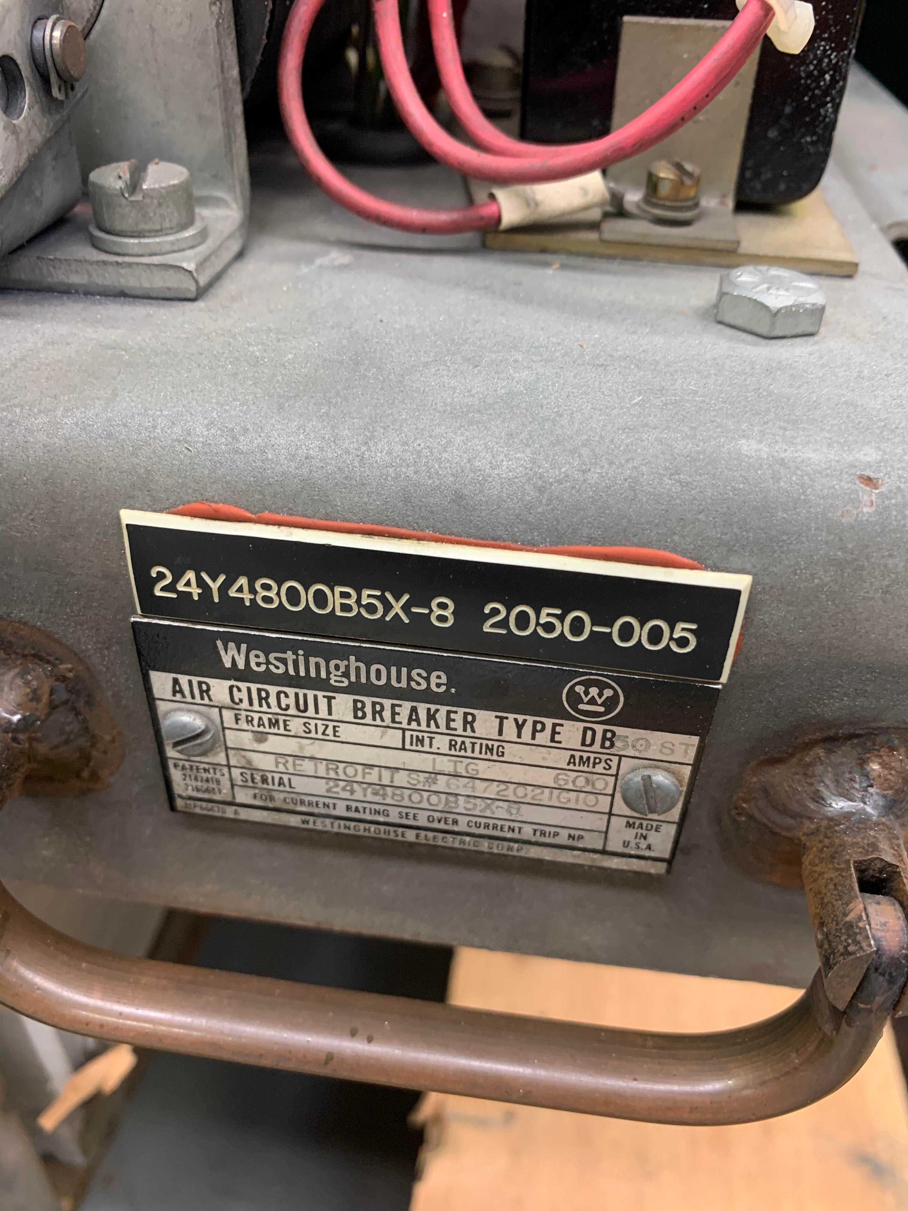 Westinghouse DB50ST Air Circuit Breaker - CIRCUIT BREAKERS