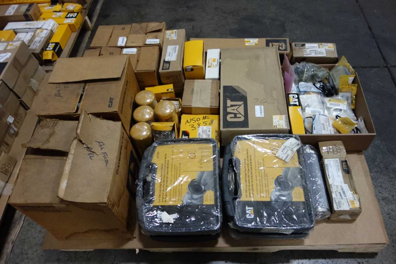 4 PALLETS OF CATERPILLAR PARTS AND ACCESSORIES - ELECTRICAL COMPONENTS