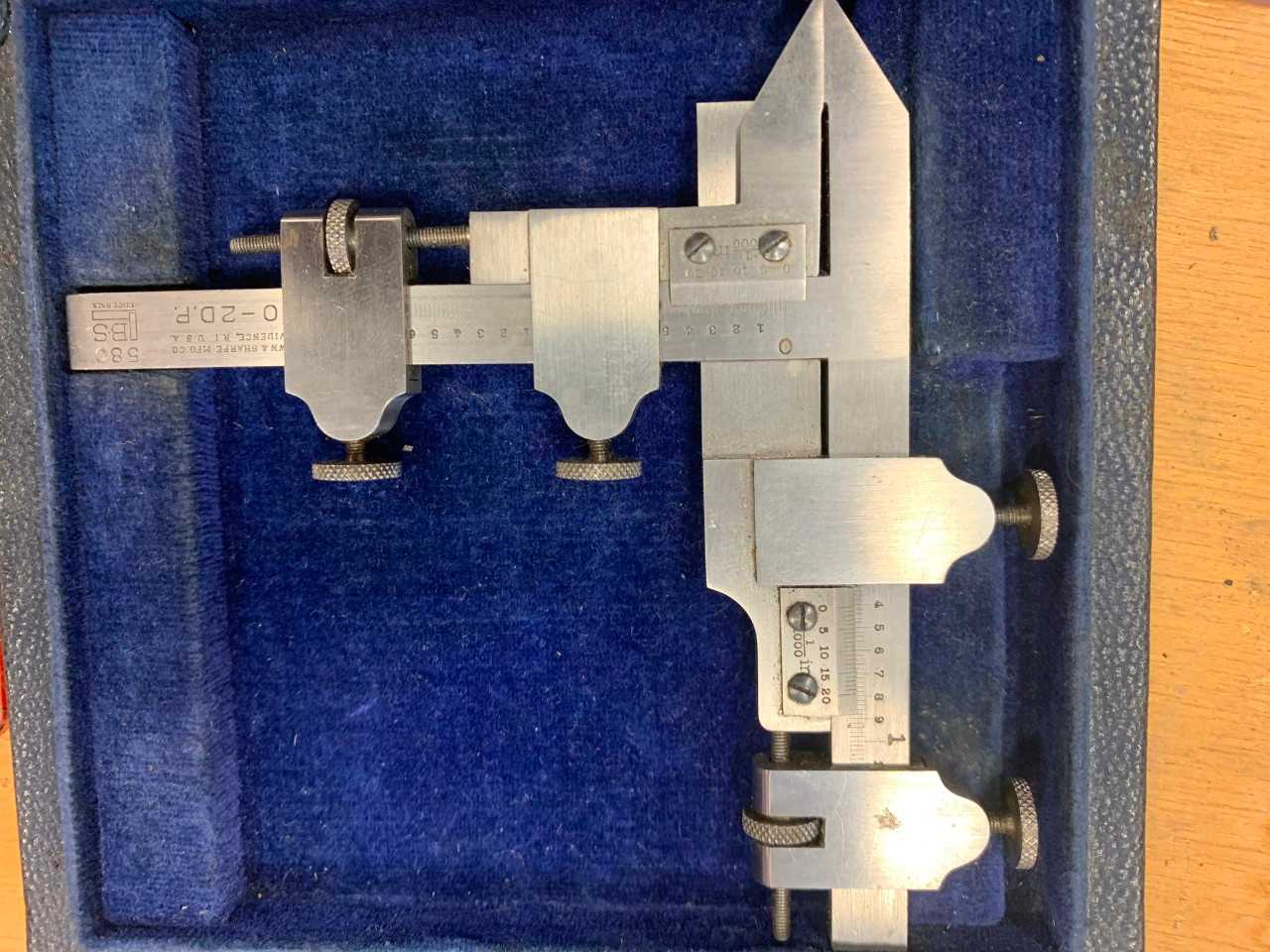 Brown & Sharpe Gear Tooth Vernier Gage - ELECTRIC POWER TOOLS