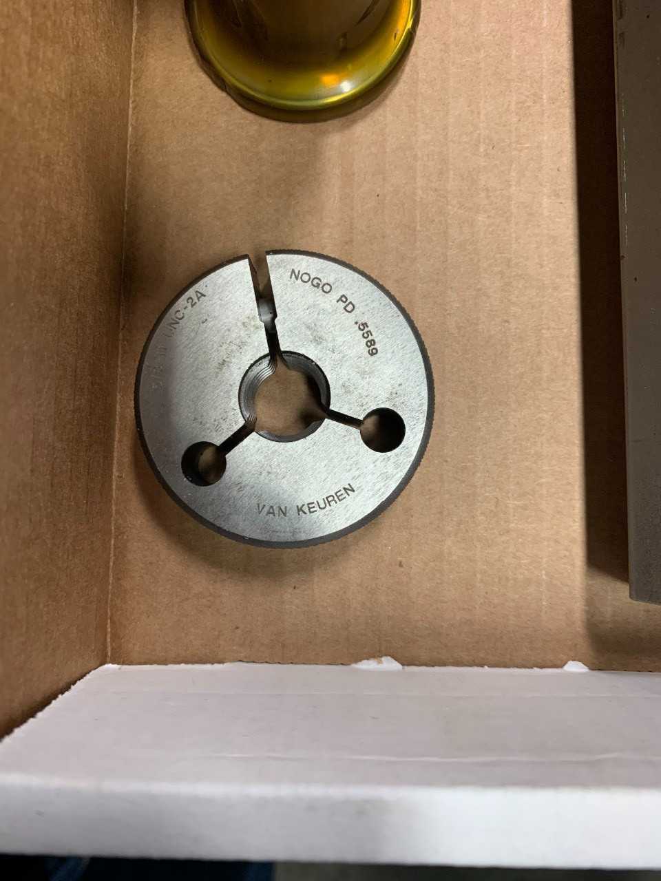 Large Thread Go-No-Go Gages and Ring Gage