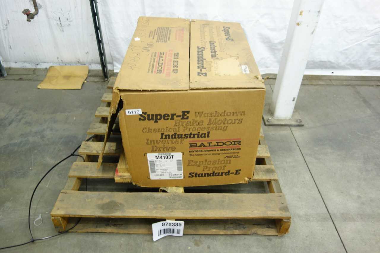 BALDOR M4103T ELECTRIC MOTOR - ELECTRIC MOTORS