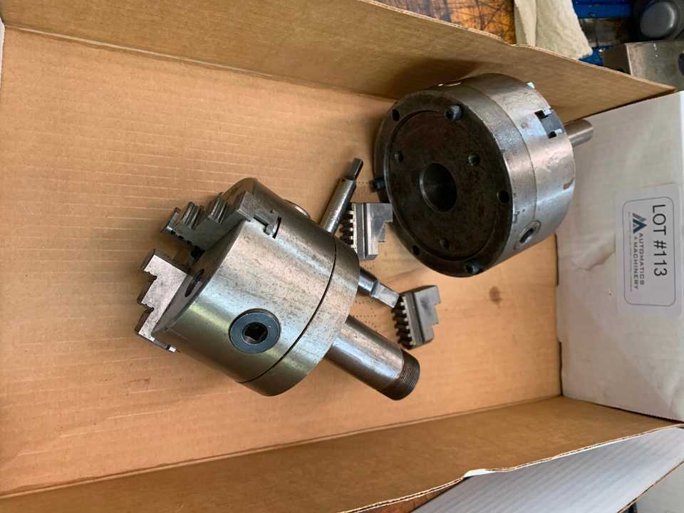 Manual 3-Jaw Chucks - ELECTRIC POWER TOOLS