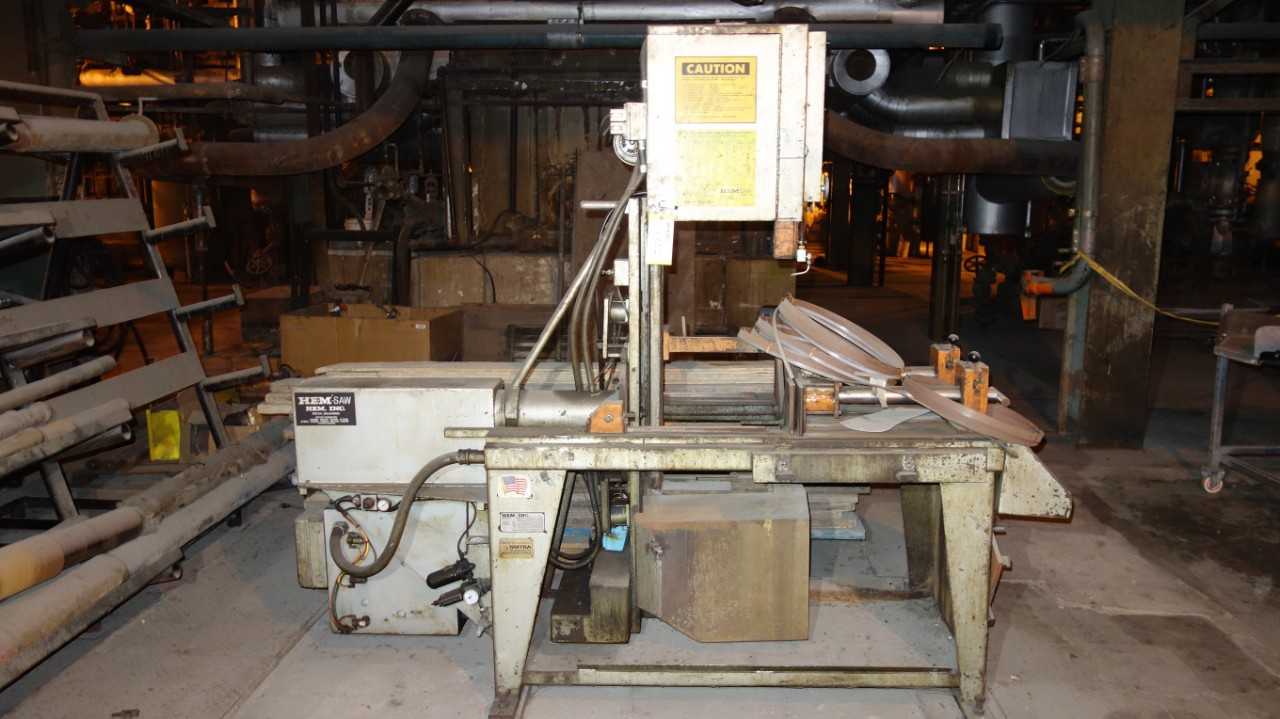 HEM V100M 220/440V-AC 2HP VERTICAL BAND SAW - METAL SAWS