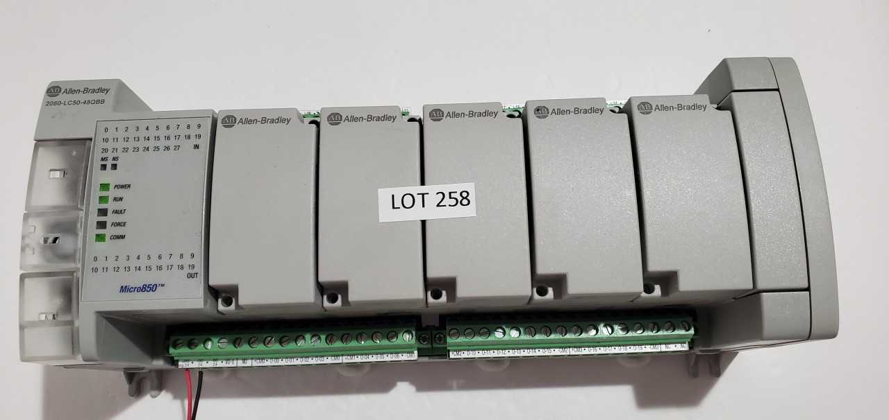 Allen Bradley Micro 850 2080-LC50-48QBB PLC - AUTOMATION & CONTROLS Allen Bradley Micro 850 2080-LC50-48QBB PLC - AUTOMATION & CONTROLS