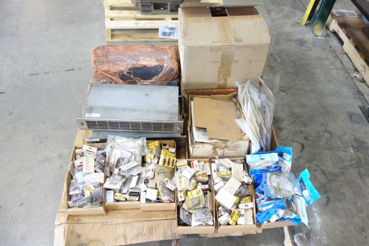 1 PALLET OF HEATING AND COOLING REPLACEMENT PARTS - HVAC EQUIPMENT