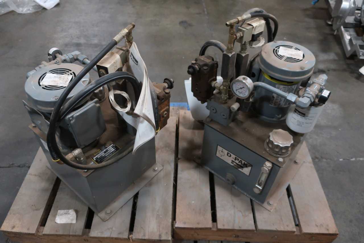 LOT OF 2 PARKER D51.3T30P0/20 HYDRAULIC POWER UNITS - HYDRAULIC POWER UNIT