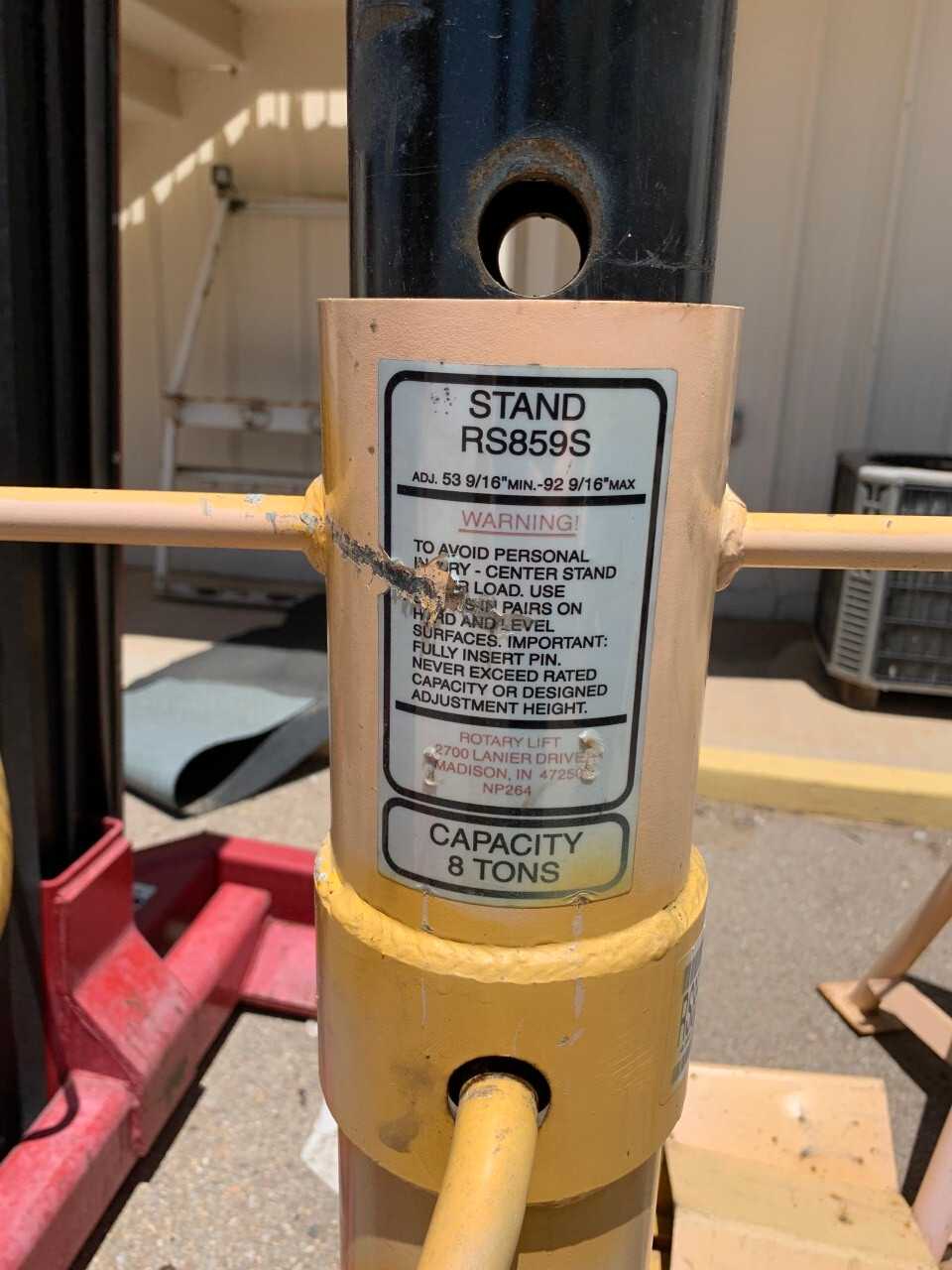 Rotary Lift four post mobile column lift and jack stands - MISCELLANEOUS