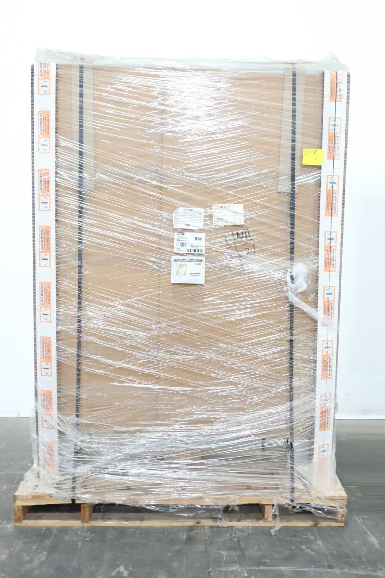 HOFFMAN ENCLOSURE TWO-DOOR WITH 3-POINT LATCHES AND FLOOR STAND - INDUSTRIAL PARTS
