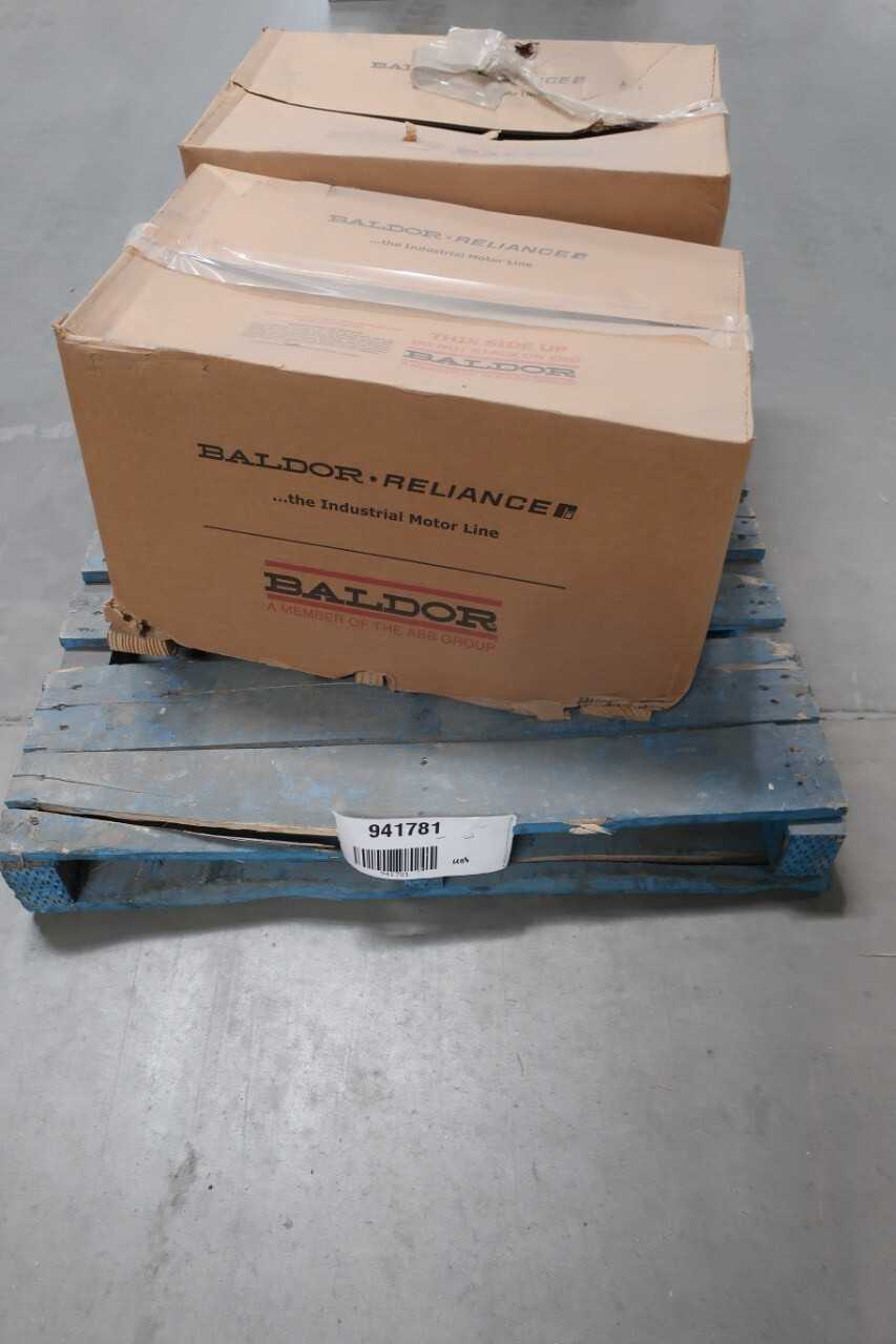 LOT OF 2 BALDOR ELECTRIC MOTORS - ELECTRIC MOTORS