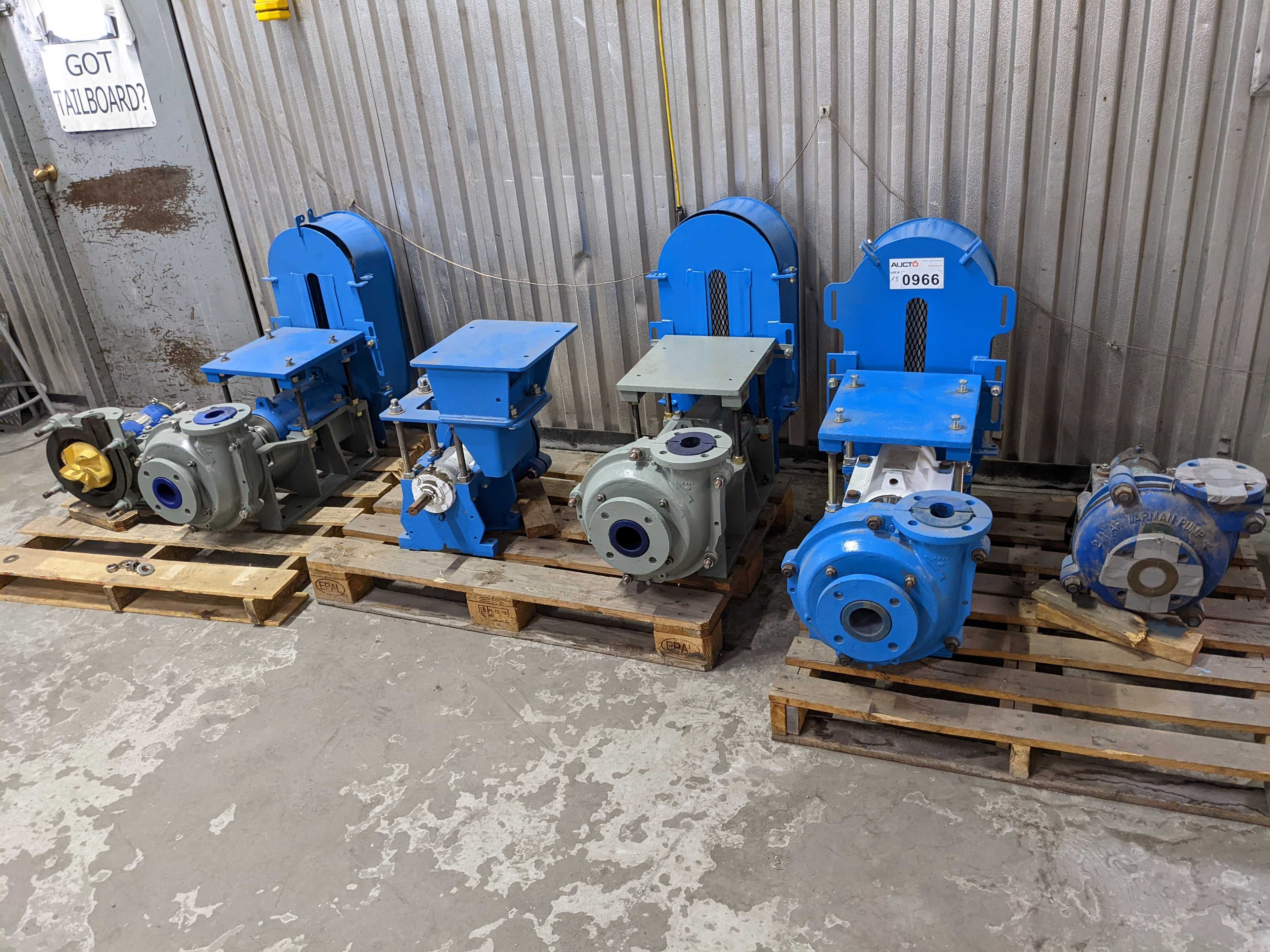 LOT OF WARMAN PUMPS & PARTS - PUMPS LOT OF WARMAN PUMPS & PARTS - PUMPS