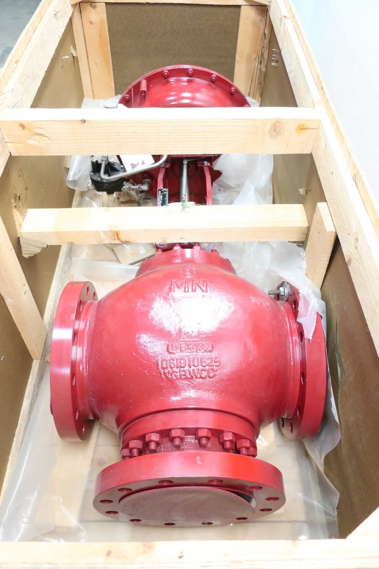MASONEILAN DRESSER 88-80385 PNEUMATIC STEEL FLANGED CONTROL VALVE 8IN - CONTROL VALVE