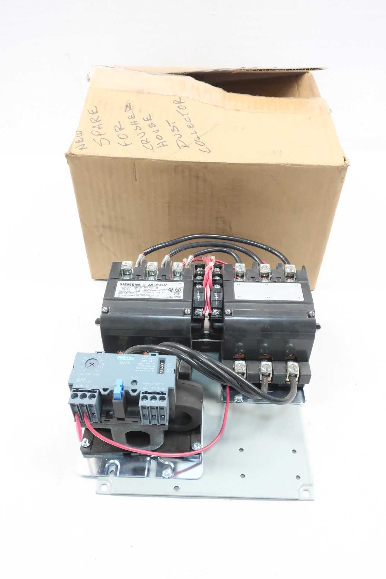 SIEMENS 22FU+32A* REVERSING STARTER 120V-AC 120V-DC - ELECTRIC POWER TOOLS