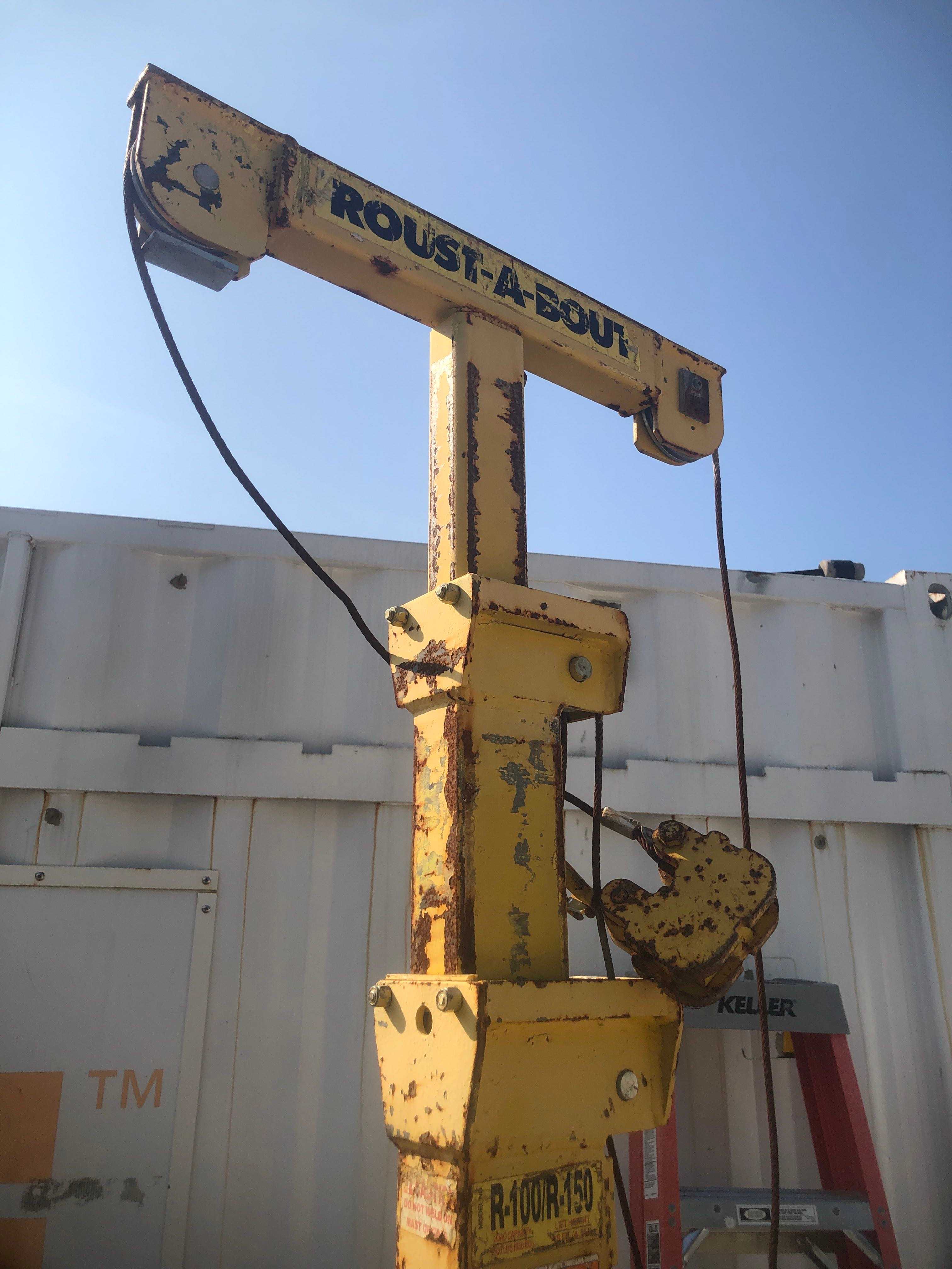 ROUST-A-BOUT LIFT - MATERIAL HANDLING