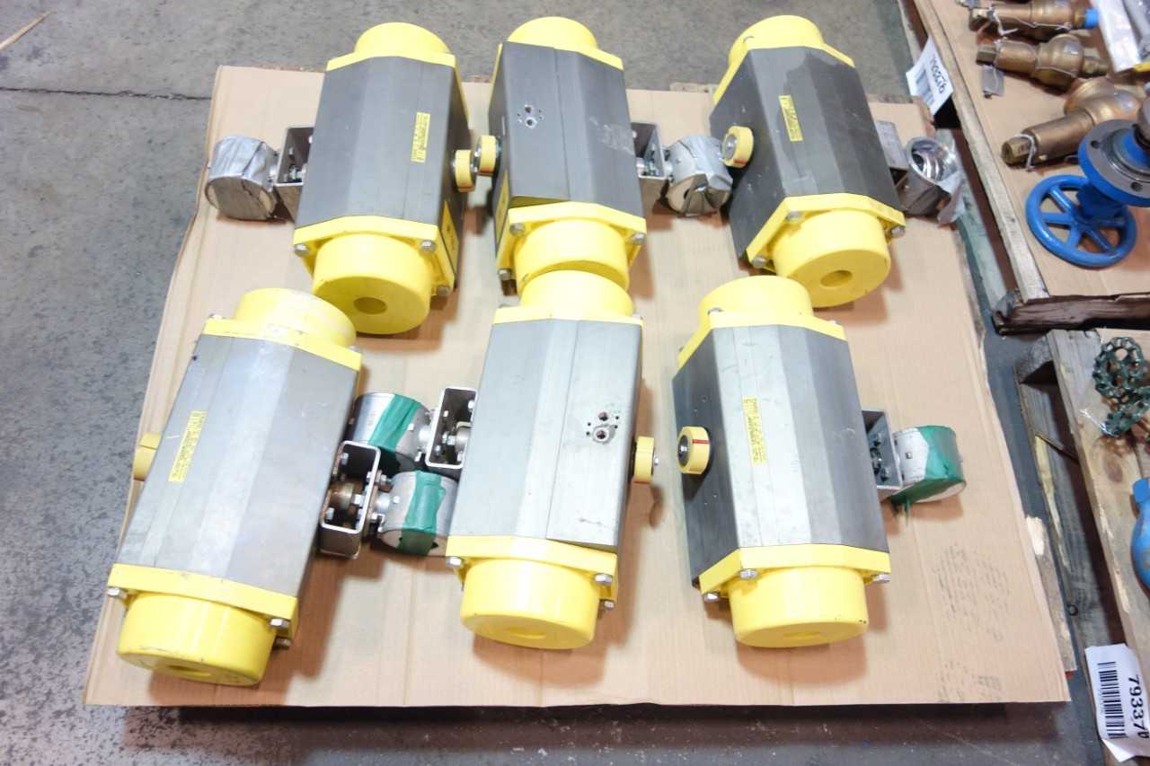 3 PALLETS OF ASSORTED VALVES AND VALVE ACCESSORIES - VALVES
