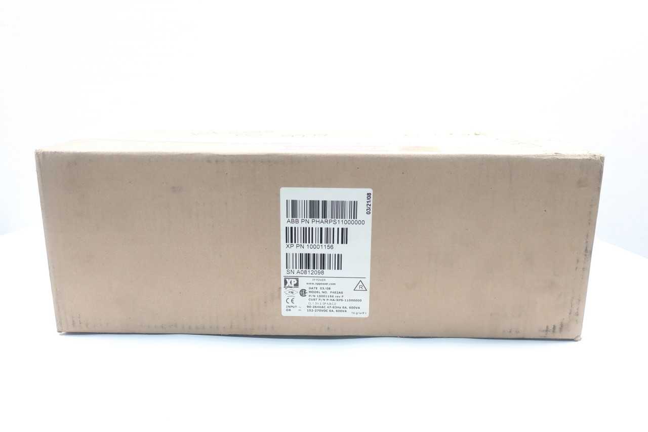 NEW ABB PHARPS11000000 XP POWER POWER SUPPLY 600VA 102-270V-DC REV F - AUTOMATION & CONTROLS
