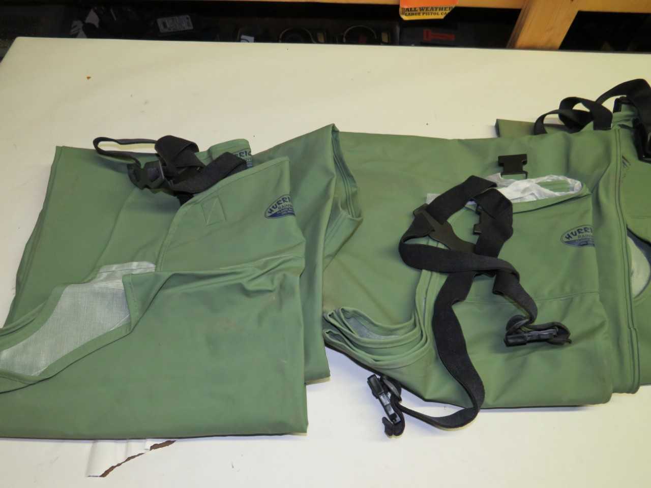 LOT OF ASSORTED HURRICANE FLAME RETARDANT, OIL RESISTANT RAINWEAR - SAFETY SWITCH