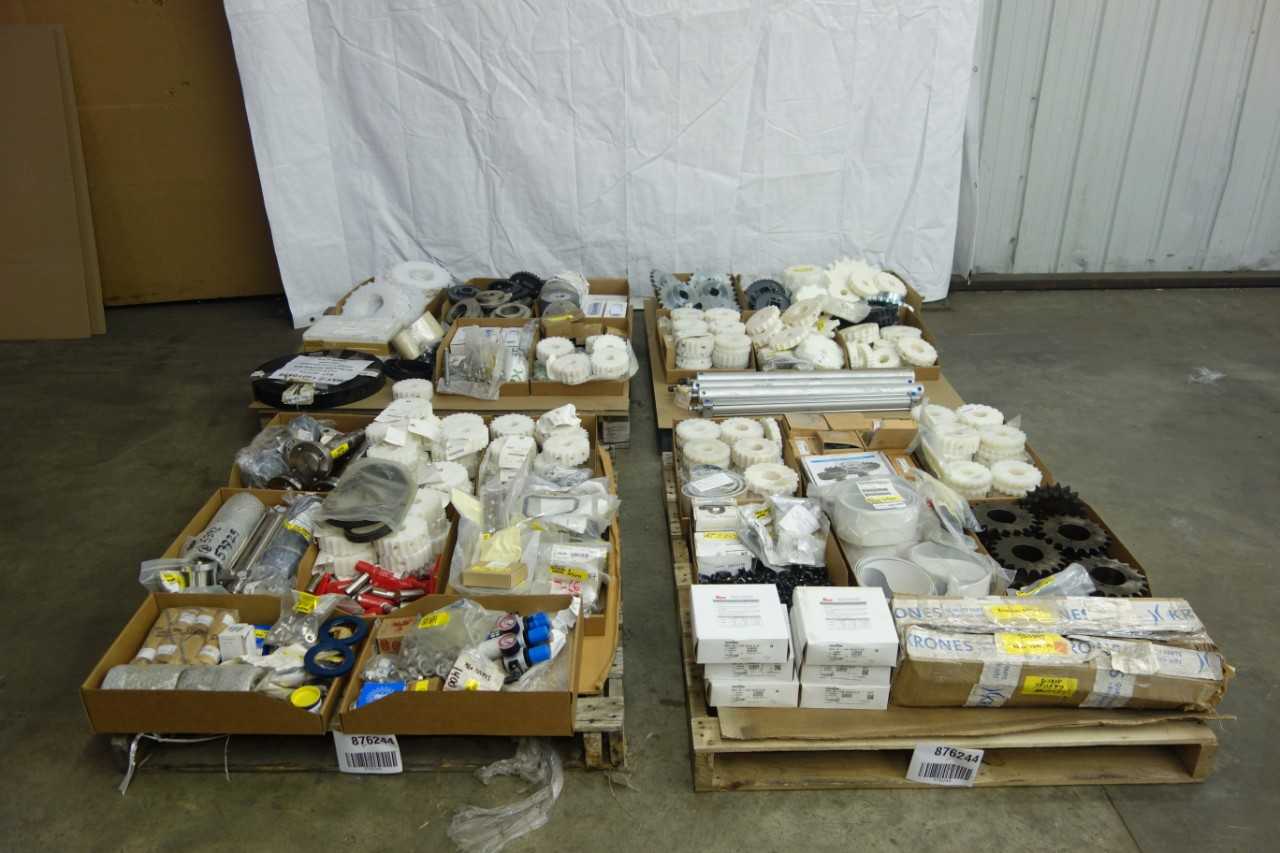 4 PALLETS OF CONVEYOR SYSTEM REPLACEMENTS PARTS - CONVEYORS