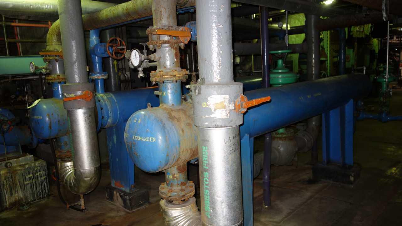 LOT OF 2 INDUSTRIAL PROCESS HEAT EXCHANGERS