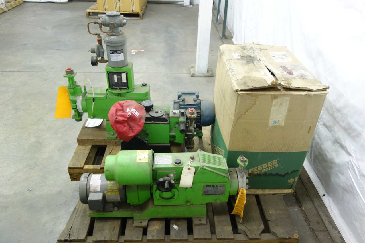 PALLET OF PULSAR DIAPHRAGM METERING PUMPS - METERING PUMP