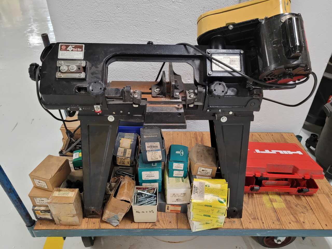 Small Horizontal Band Saw - METAL SAWS Small Horizontal Band Saw - METAL SAWS