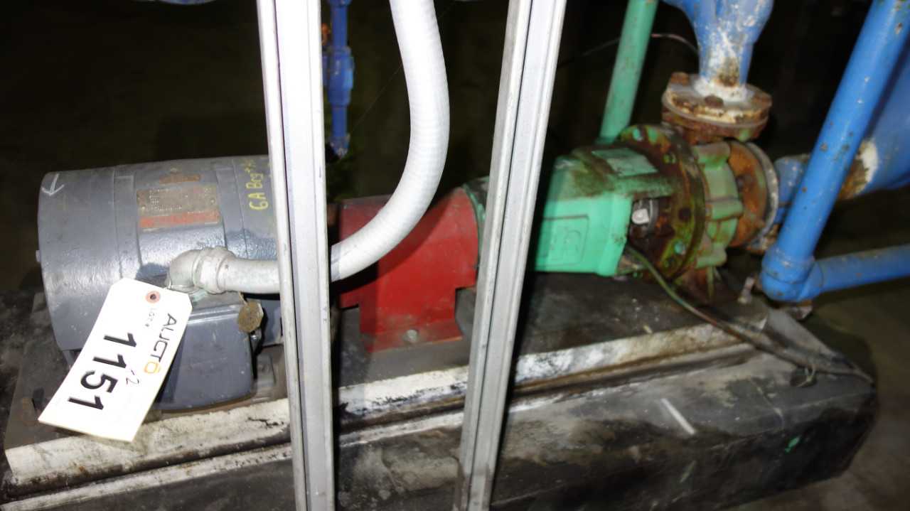 LOT OF 2 INGERSOLL RAND 2-1/2X2X6HC IRON PUMP 10HP - PUMPS