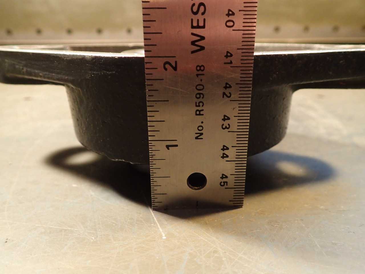KML FL-208 UC208-24 2-Bolt Flange Mount Ball Bearing: 1-1/2" Bore - BEARINGS