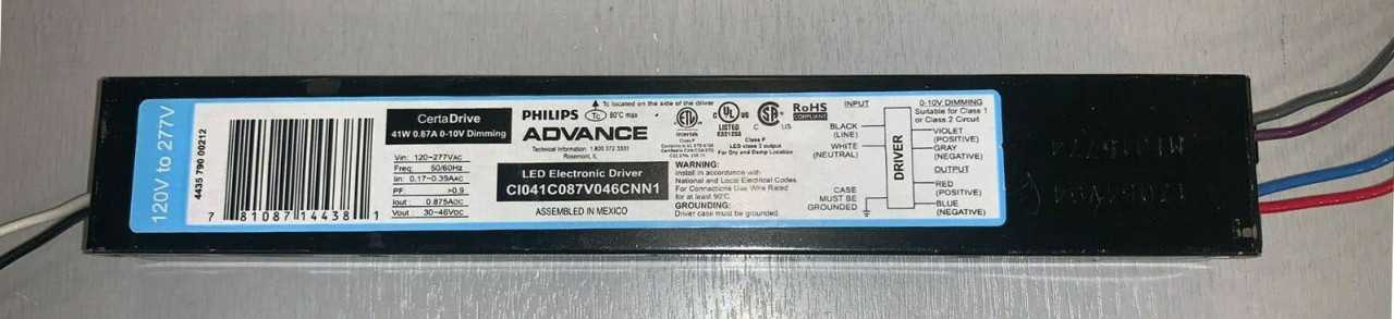 New - Lot of 300 - Philips Advance CI041C087V046CNN1 LED Power Supply Driver - ELECTRICAL COMPONENTS