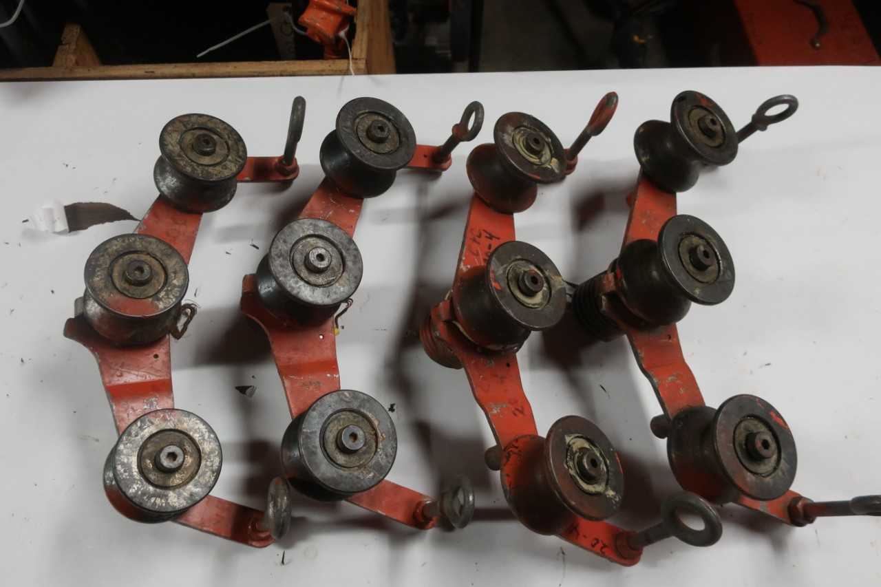 LOT OF 4 ACSR TRI-ROLLER - TRAILER MOUNTED EQUIPMENT