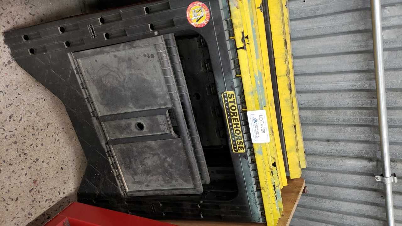 (3) Saw Horses - ELECTRIC POWER TOOLS (3) Saw Horses - ELECTRIC POWER TOOLS